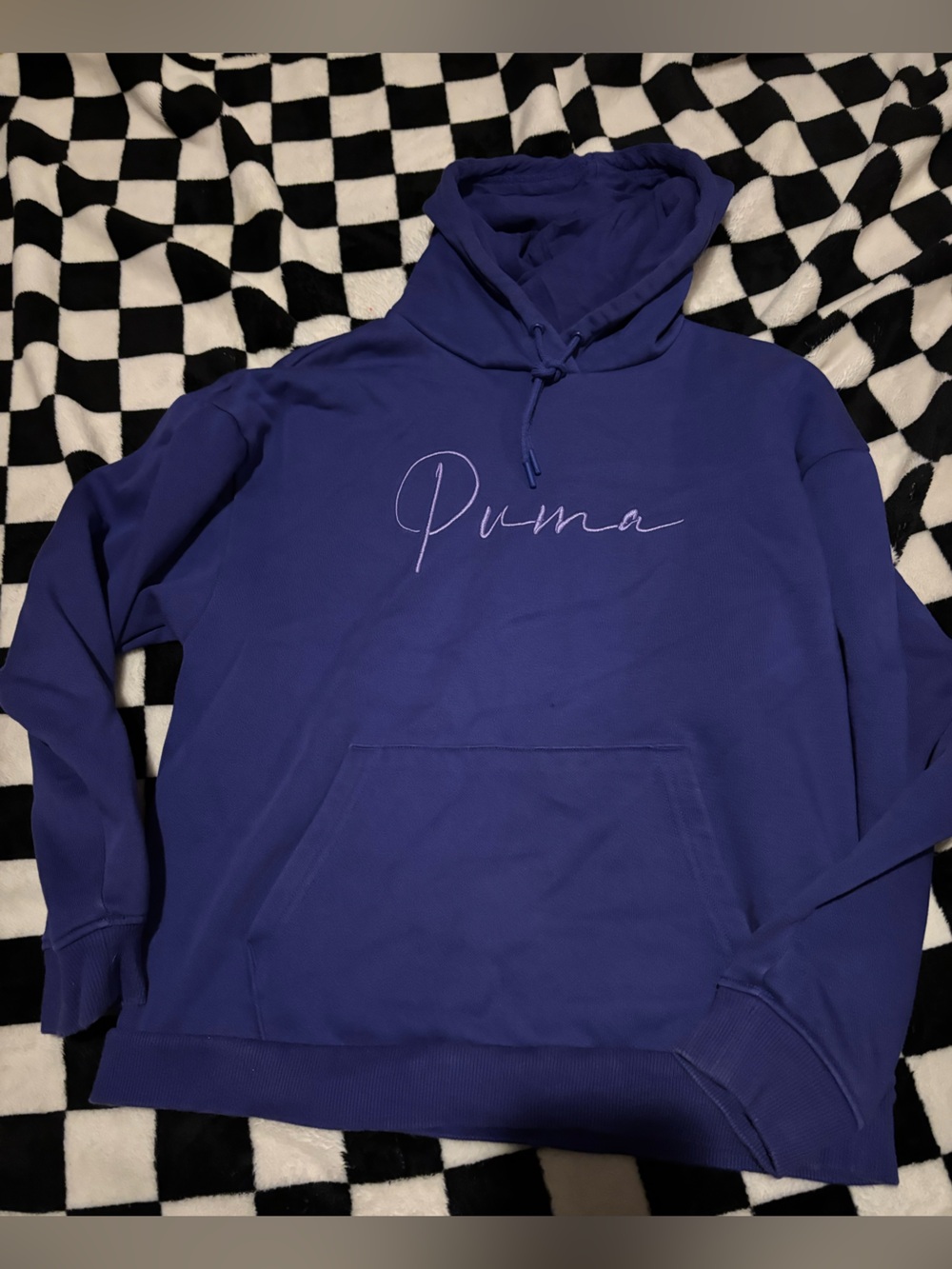 Size small purple puma hoodie